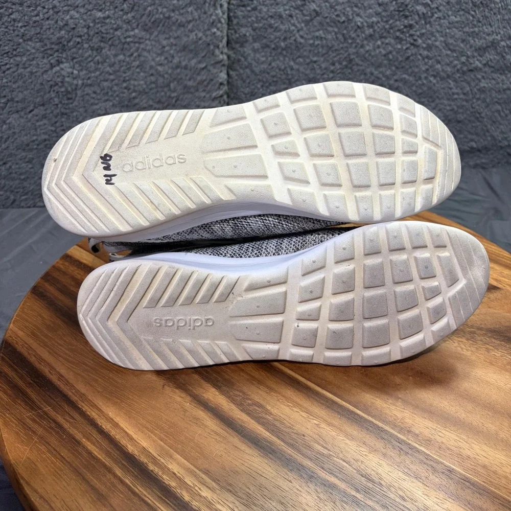Adidas Cloudfoam Pure Womens Grey White Knit Running Shoes DB0695 Size 8 - Picture 11 of 12